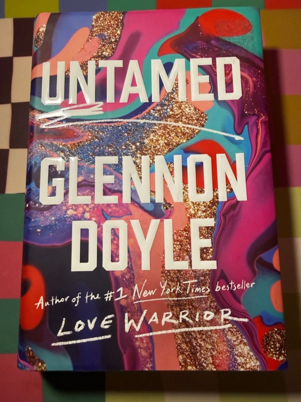 Untamed by Glennon Doyle - Colorful Marble Cover